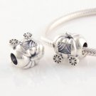 Sterling Silver Cinderella Pumpkin Carriage Charm - fits European Beads Bracelets