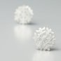 Basic Mini Snowflake Earrings Stud in Sterling Silver