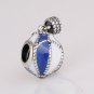 925 Sterling Silver Hot Air Balloon Pendant Charm - fits European Beads Bracelets