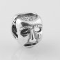 Sterling Silver World Stage Theatre Mask Charm - fits European Beads Bracelets
