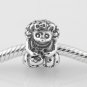 925 Sterling Silver Mrs. Hedgehog Charm - fits European Beads Bracelets
