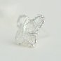Mini Butterfly Wire Wrapped Mesh Earrings Stud in Sterling Silver