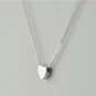 925 Sterling Silver Small Tiny Heart Necklace - Birthday/Christmas/Bridesmaid Gift