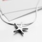 925 Sterling Silver Starfish Ocean Beach Necklace - Birthday/Christmas/Bridesmaid Gift