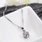 925 Sterling Silver Tiny Diamond CZ Necklace - Birthday/Christmas/Bridesmaid Gift