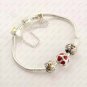 925 Sterling Silver Birthday/Valentine's/Mother's Day "I Love U" Charms Gift Set