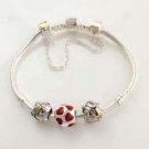 925 Sterling Silver Birthday/Valentine's/Mother's Day "I Love U" Charms Gift Set