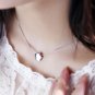 925 Sterling Silver Cherry Blossom Flower Necklace - Birthday/Christmas/Bridesmaid Gift