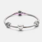 Birthday/Valentine's/Christmas "Close To My Heart" - 925 Sterling Silver European Bracelet Gift Set
