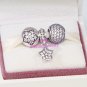 925 Sterling Silver SPARKLING BIRTHDAY Charms Gift Set - fits European Beads Bracelets