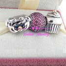 925 Sterling Silver SPECIAL BIRTHDAY Charms Gift Set - fits European Beads Bracelets