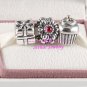 925 Sterling Silver BIRTHDAY SURPRISE Charms Gift Set - fits European Beads Bracelets