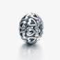 925 Sterling Silver Multi-Hearts Pumpkin Love Spacer - fits European Beads Bracelets