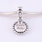 925 Sterling Silver Grandmother Pendant Charm -fits Biagi/Pandora/Troll Bracelets