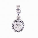 925 Sterling Silver Grandmother Pendant Charm -fits Biagi/Pandora/Troll Bracelets