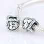 925 Sterling Silver Birthday Milestone "21" Charm - fits European Beads Bracelets