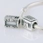 Sterling Silver Cable Car/Train/Tram/Trolley Charm - fits European Beads Bracelets