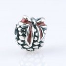 925 Sterling Silver Pine Cone Charm - fits European Beads Bracelets
