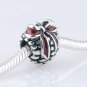 925 Sterling Silver Pine Cone Charm - fits European Beads Bracelets