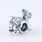 925 Sterling Silver Camel Animal Charm - fits European Beads Bracelets