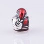 Sterling Silver St. Nick Father Christmas Charm - fits European Beads Bracelets