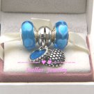 925 Sterling Silver A LOVING SON Charm Beads Gift Set - fits European Beads Bracelets