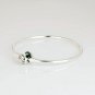 925 Sterling Silver Charm Bangle Bracelet - fits European Beads