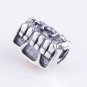 925 Sterling Silver Three Wise King Men Charm - fits European Beads Bracelets