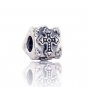 925 Sterling Silver Cross Triangle Charm - fits European Beads Bracelets