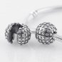 925 Sterling Silver Dotty Clip Charm - fits European Beads Bracelets