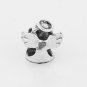 925 Sterling Silver Little Dancing Angel Girl Charm - fits All European DIY Charm Bead Bracelets