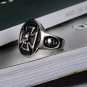Stainless Steel Skull Design Celtic Cross Cast Men's Ring Biker Style