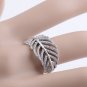 925 Sterling Silver Light as a Feather Ring with Clear Micro Pave Zirconia - Size US 6,7,8,9