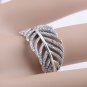 925 Sterling Silver Light as a Feather Ring with Clear Micro Pave Zirconia - Size US 6,7,8,9