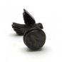 Pair Surgical Stainless Steel Black Dove Peace Bird Fake Ear Plug Earrings Stud Mens/Lady's