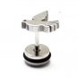 Pair Surgical Stainless Steel Silver Dove Peace Bird Fake Ear Plug Earrings Stud Mens/Lady's