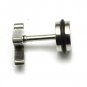Pair Surgical Stainless Steel Silver Dove Peace Bird Fake Ear Plug Earrings Stud Mens/Lady's