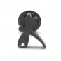 Pair Surgical Stainless Steel Black Dragonfly Fake Ear Plug Earrings Stud Mens/Lady's