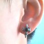 Pair Surgical Stainless Steel Hip Hop Men's Cross Vintage Anti-Allegic Stud Earrings