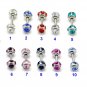 5 Pair/Lot Surgical Steel 5mm Round Circle UFO Barbell Earrings Stud Mens/Lady's