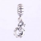 925 Sterling Silver Chinese Zodiac Dragon Pendant - fits European Beads Bracelets