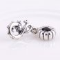 925 Sterling Silver Chinese Zodiac Dragon Pendant - fits European Beads Bracelets