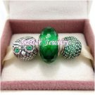 925 Sterling Silver CHERISHED & WISE Charms Gift Set - fits Biagi/Pandora/Troll/European Bracelets