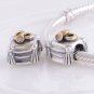 925 Sterling Silver Wedding Ring Bearer Charm - fits European Beads Bracelets