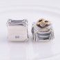 925 Sterling Silver Wedding Ring Bearer Charm - fits European Beads Bracelets