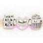 925 Sterling Silver BIRTHDAY Charms Gift Set - fits European Beads Bracelets