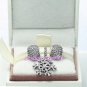 925 Sterling Silver WINTER KISS Charms Gift Set - fits European Beads Bracelets
