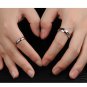 Set of Titanium Stainless Steel Couple "YOU ARE MY LOVE" Arrow Design Promise Love Couple Ring