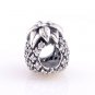 925 Sterling Silver Sparkling Pineapple Clear CZ Charm - fits Biagi/Pandora/Troll/European Bracelets