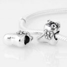 925 Sterling Silver Christmas Stocking Charm - fits Biagi/Pandora/Troll/All European Bracelets
